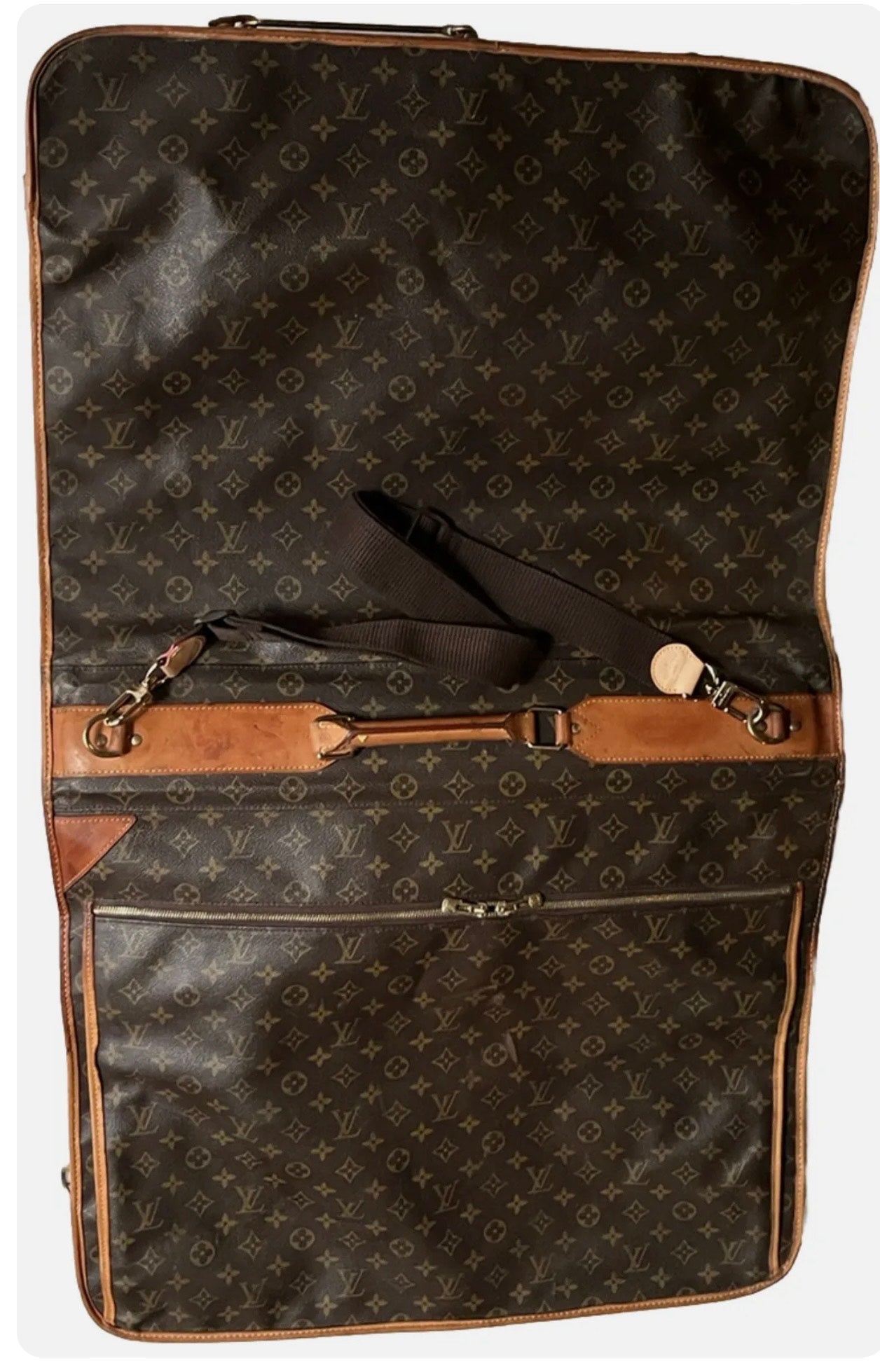 Louis Vuitton Monogram Folding/hanging Garment Luggage Bag