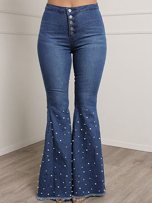 Open image in slideshow, The Amyra Denim Pant
